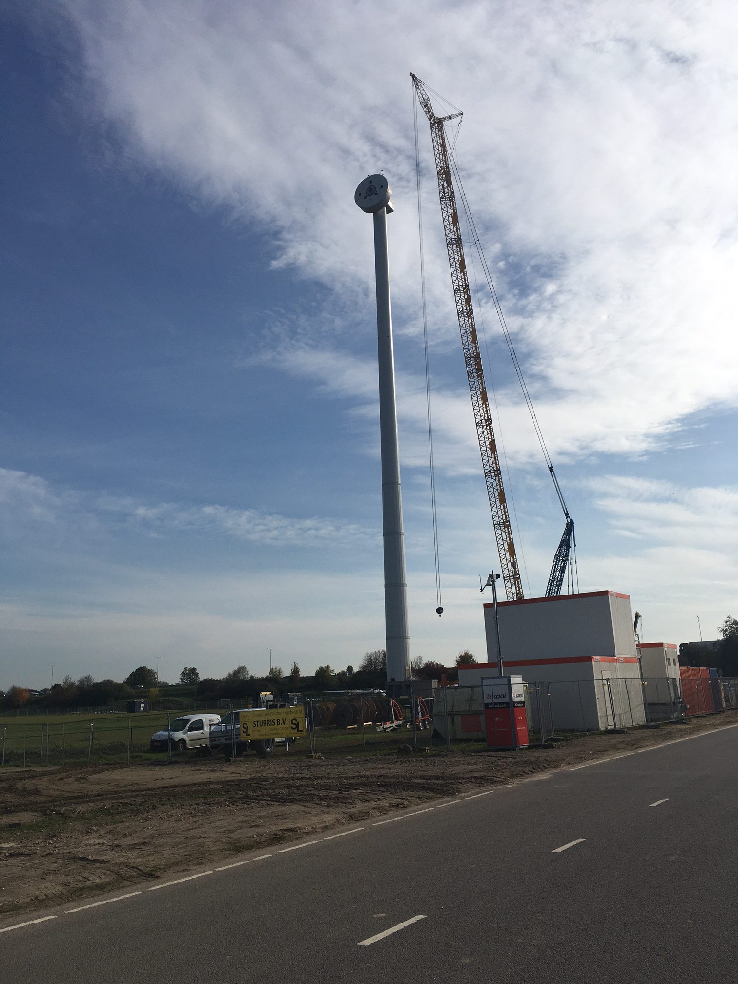 Windpark Koningspleij vordert