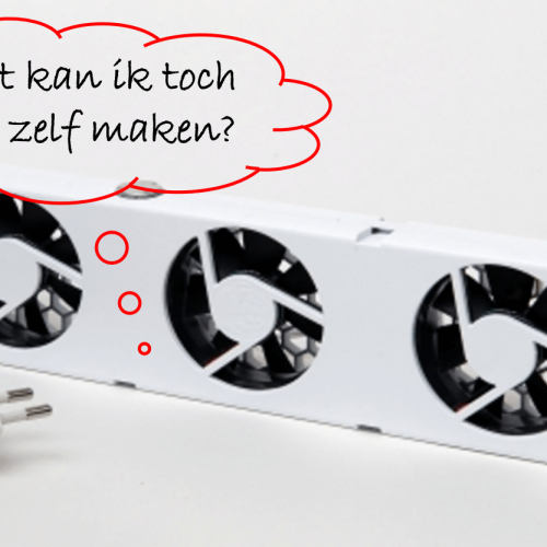 Zelfbouwen ventilatoren voor radiatoren of convectorput