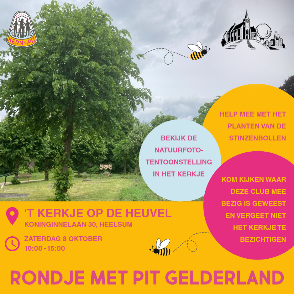 Zaterdag 8 oktober Opendag Biodiversiteit ’t Kerkje op de Heuvel