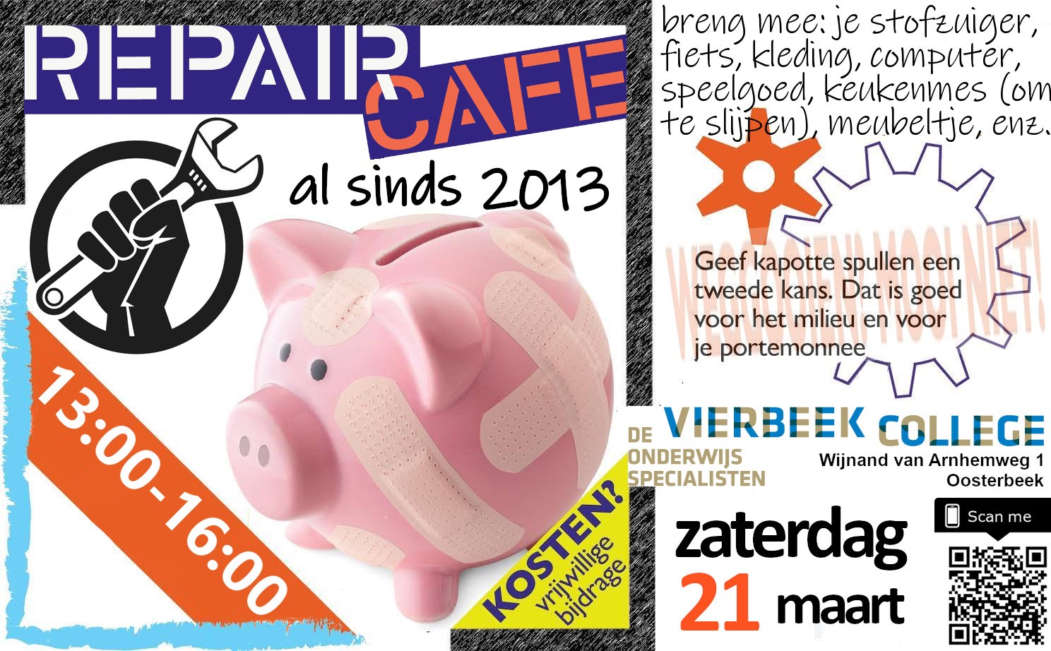 Repaircafé in onze wijk