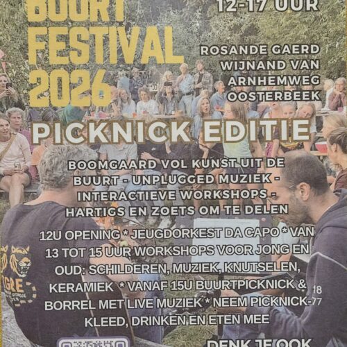 AFGELAST: ROSA-festival komende zaterdag gaat niet door